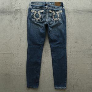 Big Star Jeans Womens Size 28 Blue Low-Rise Alex Skinny Denim 30" Inseam Stretch